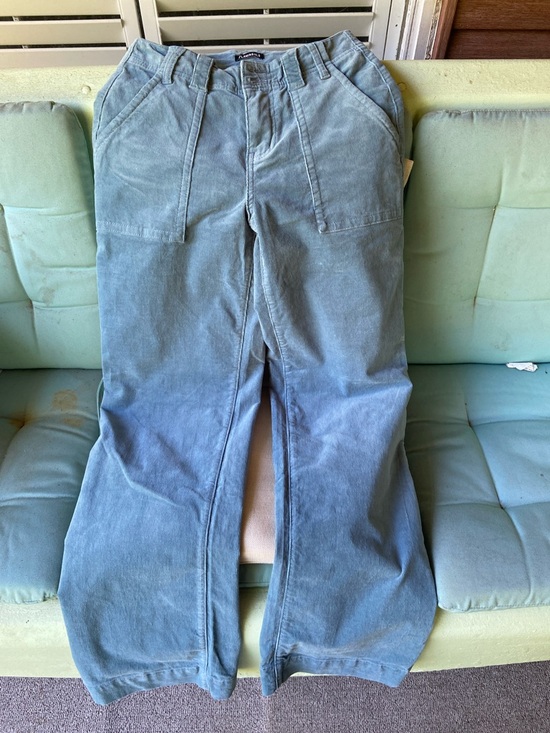 Flamingals Denim - Corduroy Wide Leg Jeans - Blue - Unknown Brand